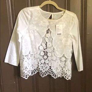 Urban Outfitters eyelet top